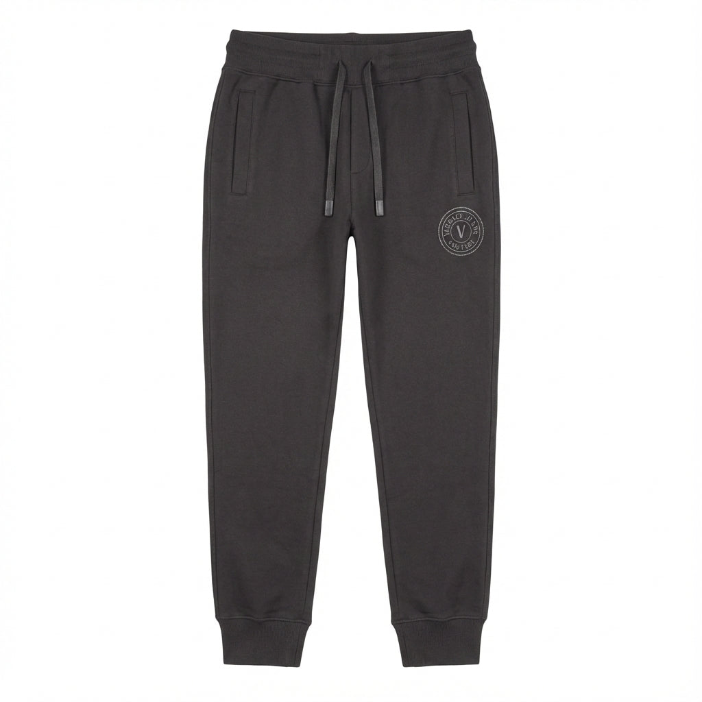 Versace Jeans Couture Pants featuring logo patch available at Lestyle Boutique Melbourne