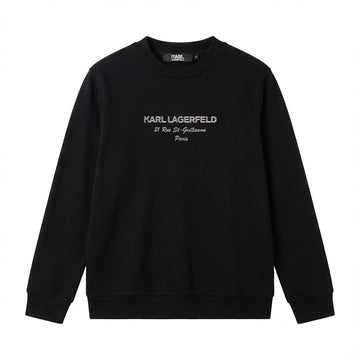 Karl Lagerfeld sweatshirt featuring embroidered logo available at Lestyle Boutique Melbourne