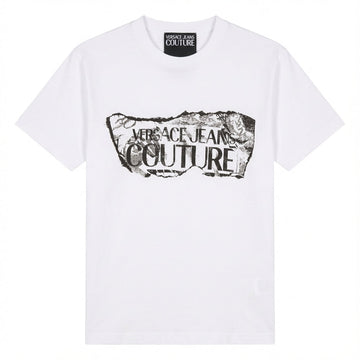 Versace Jeans Couture T-Shirt featuring bold logo print available at Lestyle Boutique Melbourne