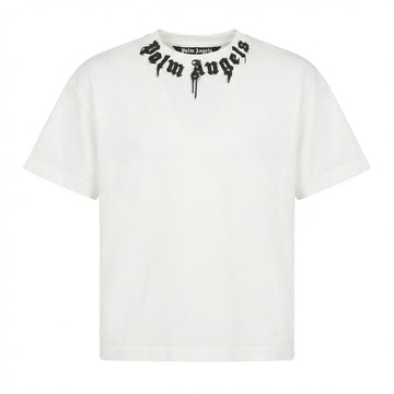 Palm Angels T-shirt featuring logo print available at Lestyle Boutique Melbourne