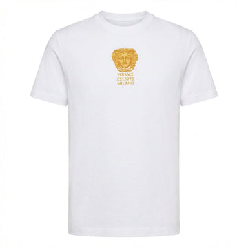 Versace T-shirt featuring Medusa logo available at Lestyle Boutique Melbourne