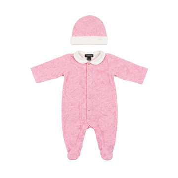 Versace kids romper and beanie featuring stylish design available at Lestyle Boutique Melbourne