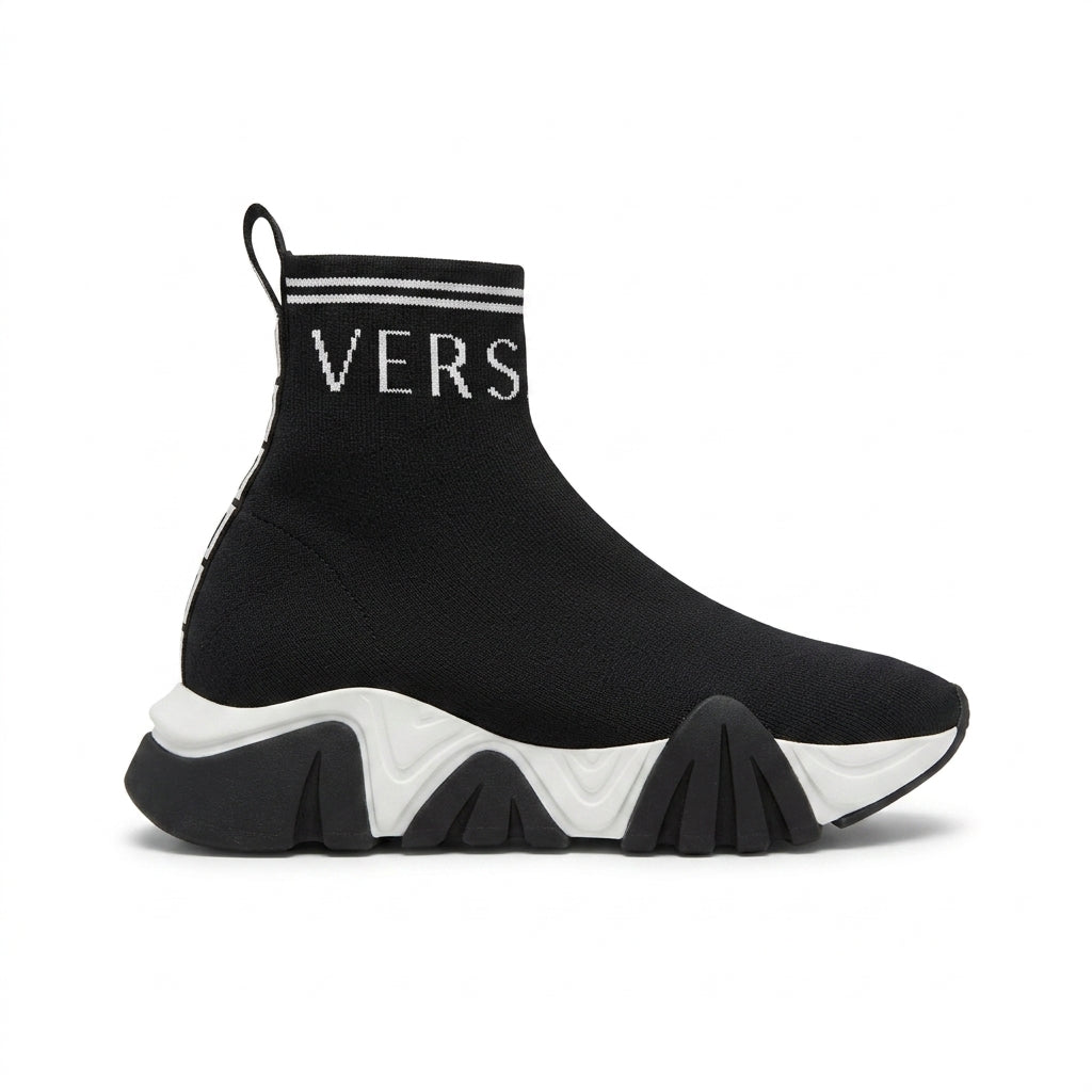 Versace sneakers featuring bold design available at Lestyle Boutique Melbourne