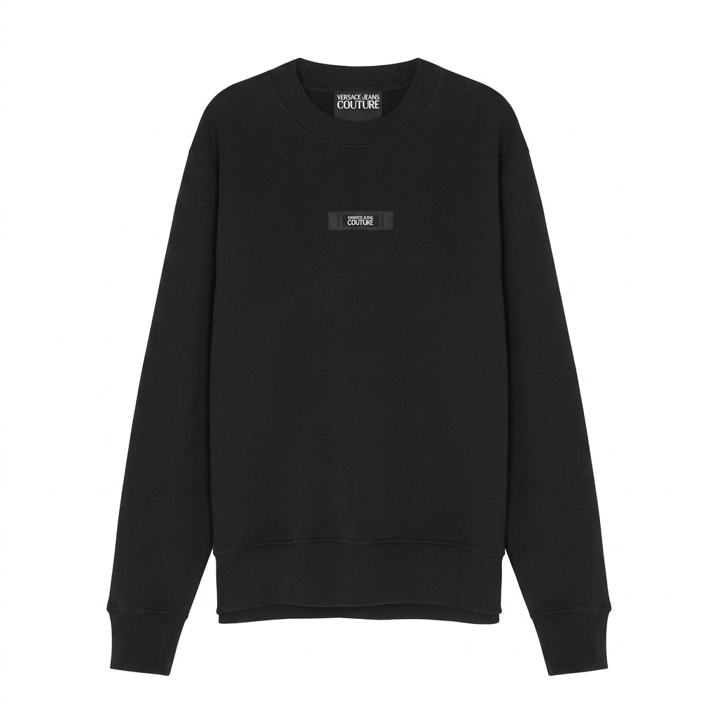 VERSACE JEANS COUTURE sweatshirt featuring black logo available at Lestyle Boutique Melbourne