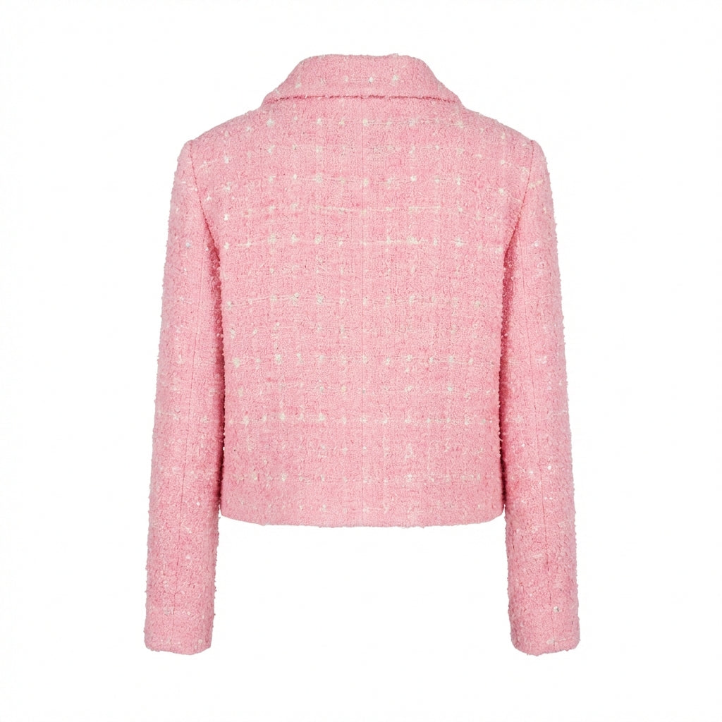 Versace kids tweed blouson featuring premium materials available at Lestyle Boutique Melbourne