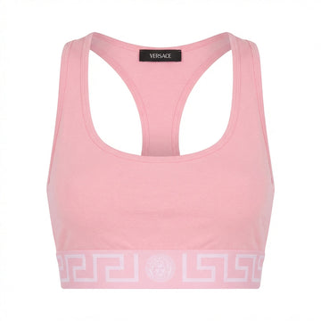 Versace cotton-jersey scoop bralette featuring soft fabric available at Lestyle Boutique Melbourne