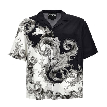 VERSACE JEANS COUTURE shirt featuring baroque print available at Lestyle Boutique Melbourne