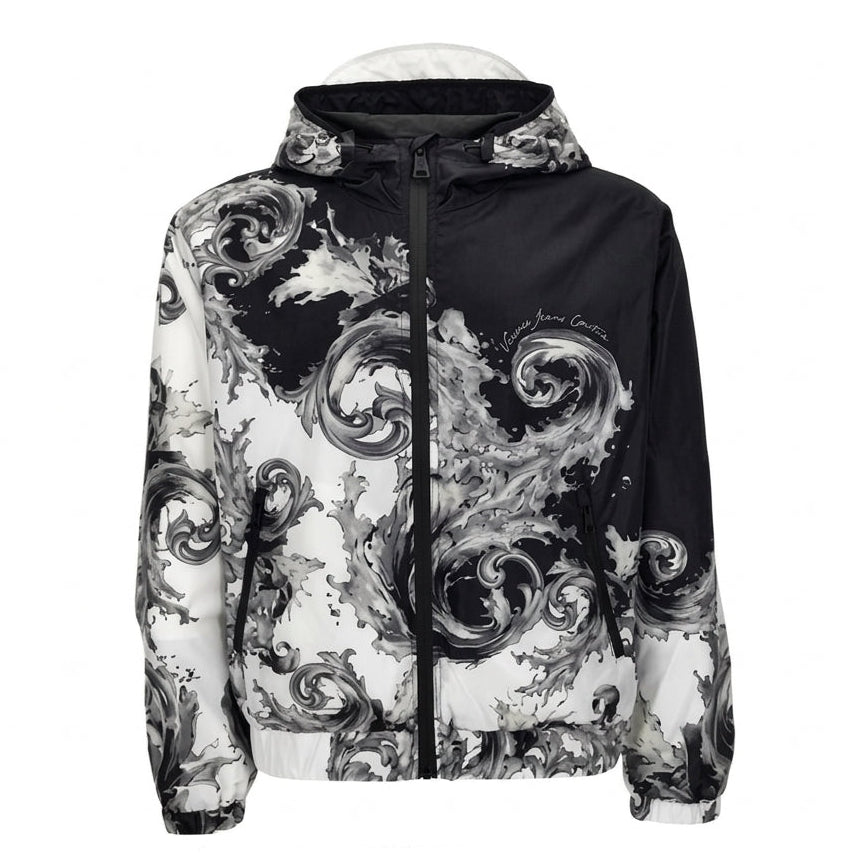 VERSACE JEANS COUTURE jacket featuring baroque print available at Lestyle Boutique Melbourne