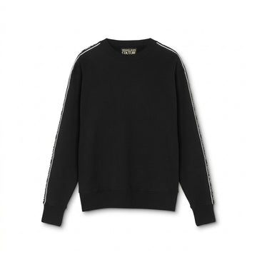 VERSACE JEANS COUTURE sweatshirt featuring logo tape available at Lestyle Boutique Melbourne