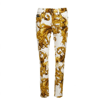 VERSACE JEANS COUTURE pants featuring baroque print available at Lestyle Boutique Melbourne