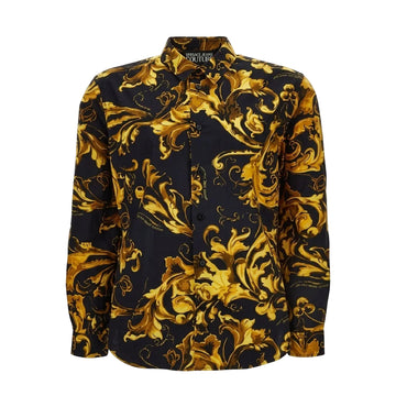 VERSACE Jeans Couture shirt featuring baroque print available at Lestyle Boutique Melbourne