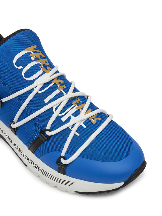 VERSACE JEANS COUTURE sneakers featuring blue athletic design available at Lestyle Boutique Melbourne
