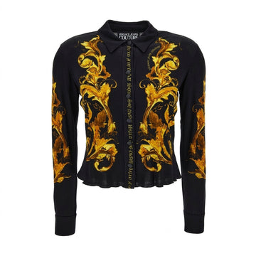 VERSACE Jeans Couture shirt featuring ornate Baroque print available at Lestyle Boutique Melbourne