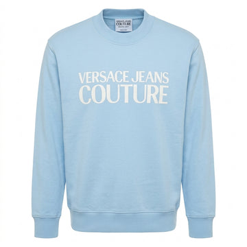 Versace Jeans Couture sweatshirt featuring logo text available at Lestyle Boutique Melbourne