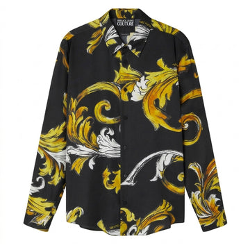VERSACE JEANS COUTURE shirt featuring baroque print available at Lestyle Boutique Melbourne