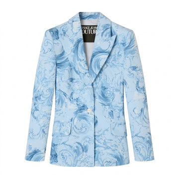 VERSACE JEANS COUTURE blazer featuring ornate print available at Lestyle Boutique Melbourne