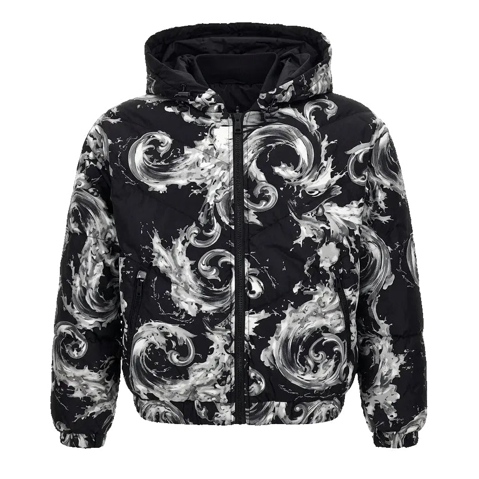 VERSACE JEANS COUTURE jacket featuring all-over baroque print available at Lestyle Boutique Melbourne