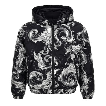 VERSACE JEANS COUTURE jacket featuring all-over baroque print available at Lestyle Boutique Melbourne
