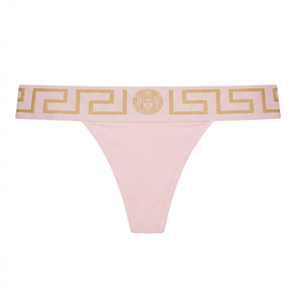 Versace women's thong featuring Medusa logo available at Lestyle Boutique Melbourne