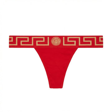 Versace thong featuring a Medusa logo available at Lestyle Boutique Melbourne