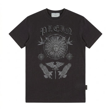 PHILIPP PLEIN T-shirt featuring gothic design available at Lestyle Boutique Melbourne