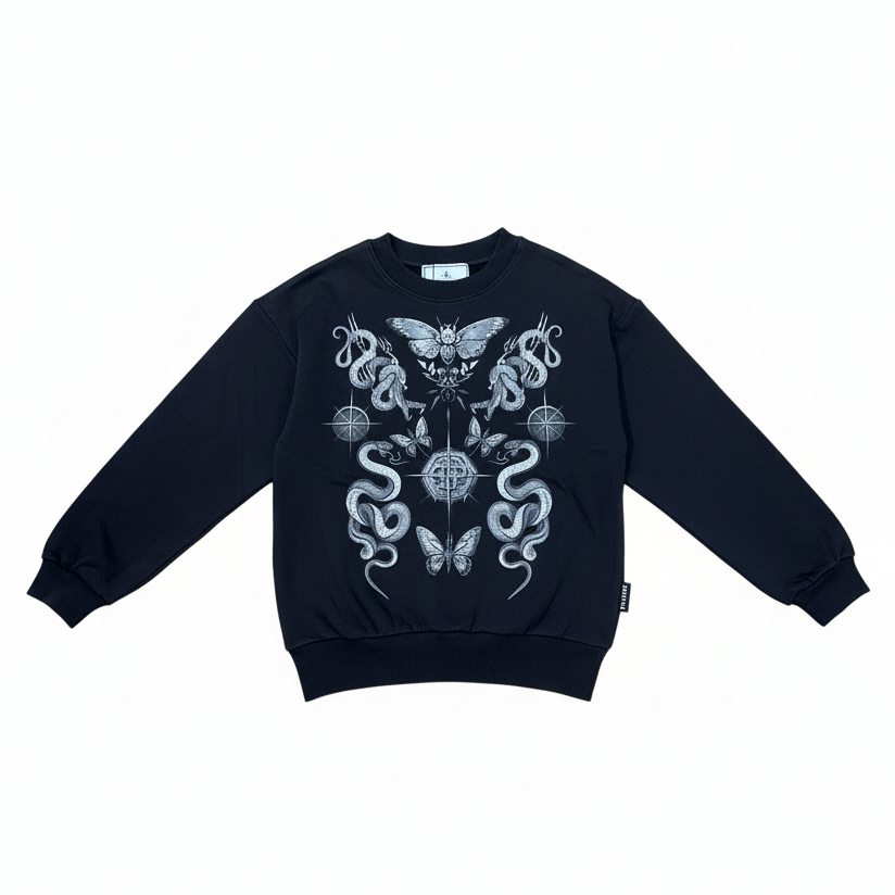 Philipp Plein junior sweatshirt girl featuring a detailed print design available at Lestyle Boutique Melbourne