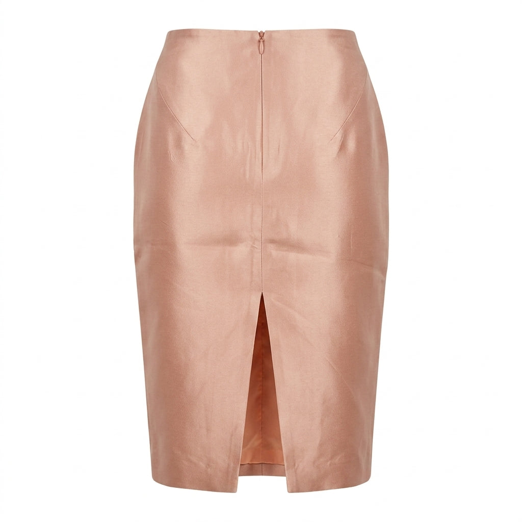 Versace skirt featuring luxurious satin fabric available at Lestyle Boutique Melbourne