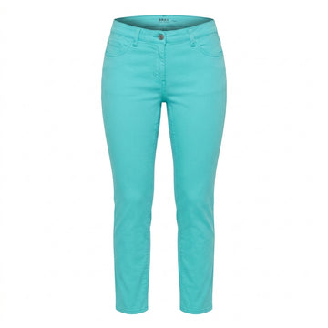 BRAX pants featuring vibrant blue color available at Lestyle Boutique Melbourne