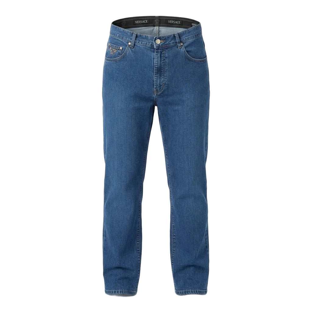Versace Jeans Couture jeans featuring classic fit available at Lestyle Boutique Melbourne