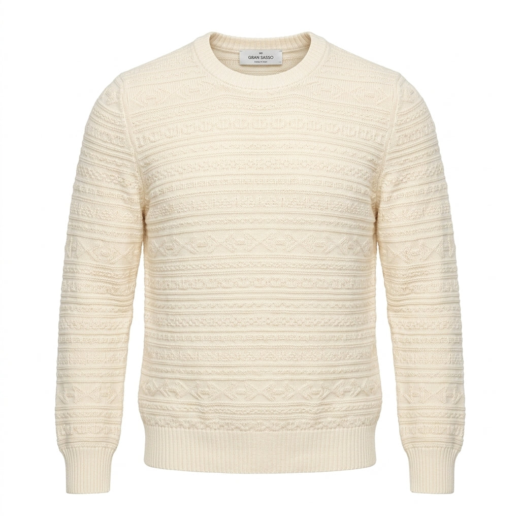 GRAN SASSO sweatshirt featuring knitwear available at Lestyle Boutique Melbourne