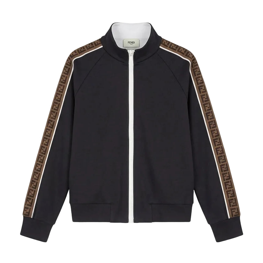Fendi jacket featuring signature monogram stripe available at Lestyle Boutique Melbourne