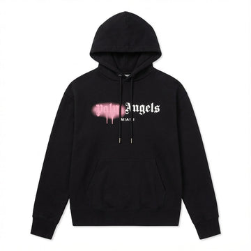 Palm Angels Hoodie featuring graphic text available at Lestyle Boutique Melbourne
