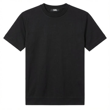 Karl Lagerfeld T-Shirt featuring embossed logo available at Lestyle Boutique Melbourne