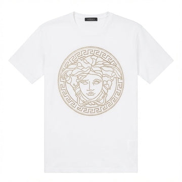 Versace T-shirt featuring Medusa head design available at Lestyle Boutique Melbourne
