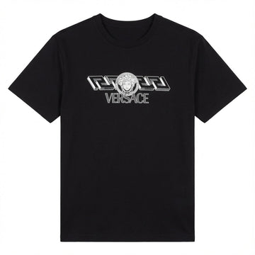 Versace T-shirt featuring Medusa logo available at Lestyle Boutique Melbourne