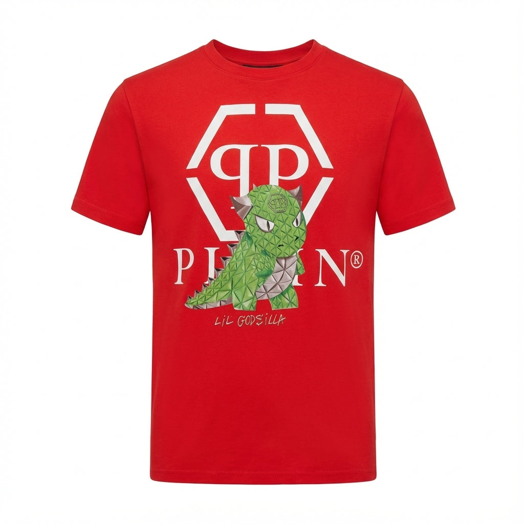 Philipp Plein T-Shirt featuring Lil Gozilla available at Lestyle Boutique Melbourne