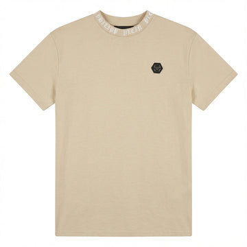 Philipp Plein T-shirt featuring a hexagon logo available at Lestyle Boutique Melbourne