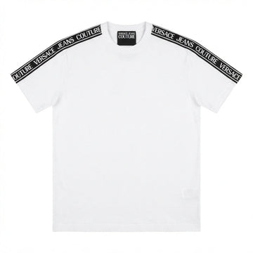 Versace Jeans Couture T-shirt featuring branded tape available at Lestyle Boutique Melbourne