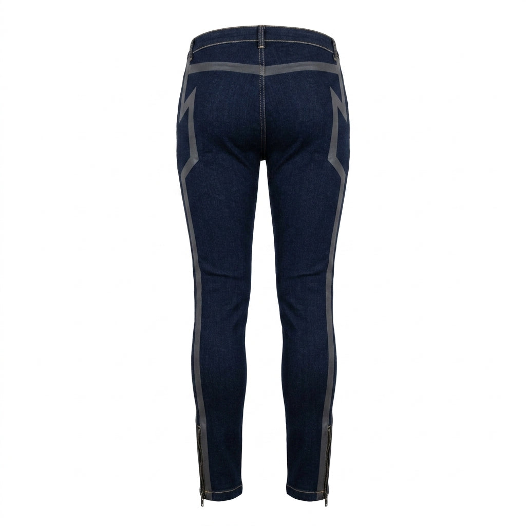 Just Cavalli jeans featuring color blocking available at Lestyle Boutique Melbourne
