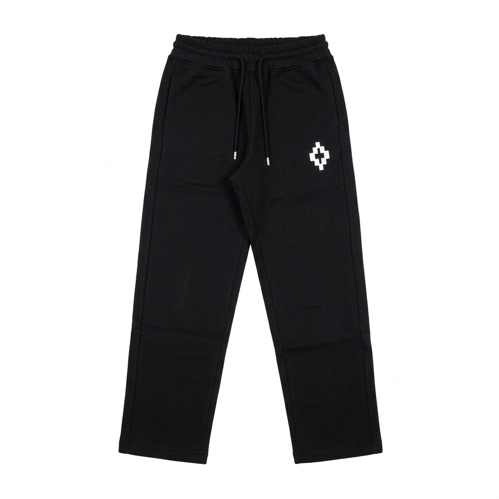 MARCELO BURLON sweatpants featuring white logo detail available at Lestyle Boutique Melbourne