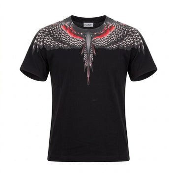 MARCELO BURLON T-SHIRT featuring feather graphic available at Lestyle Boutique Melbourne
