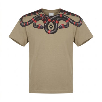 Marcelo Burlon T-shirt featuring graphic snake print available at Lestyle Boutique Melbourne