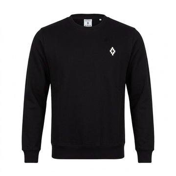 MARCELO BURLON sweatshirt featuring small cross logo available at Lestyle Boutique Melbourne