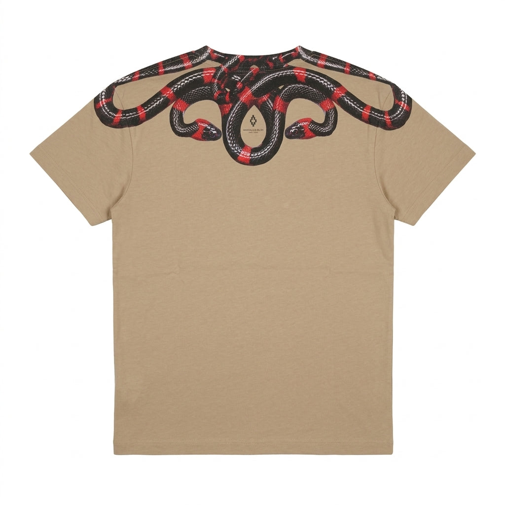 Marcelo Burlon T-shirt featuring graphic snake print available at Lestyle Boutique Melbourne