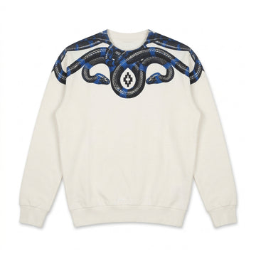 MARCELO BURLON sweatshirt featuring graphic snake motif available at Lestyle Boutique Melbourne