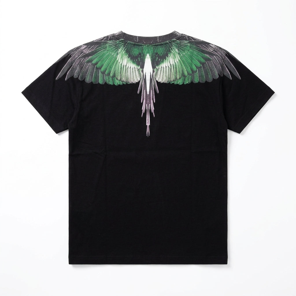 MARCELO BURLON T-SHIRT featuring graphic eagle wings available at Lestyle Boutique Melbourne