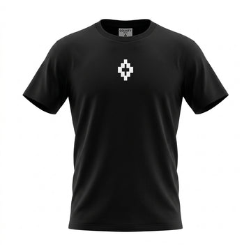 MARCELO BURLON T-shirt featuring pixel cross graphic available at Lestyle Boutique Melbourne