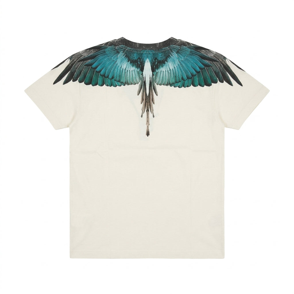 MARCELO BURLON t-shirt featuring eagle wing print available at Lestyle Boutique Melbourne