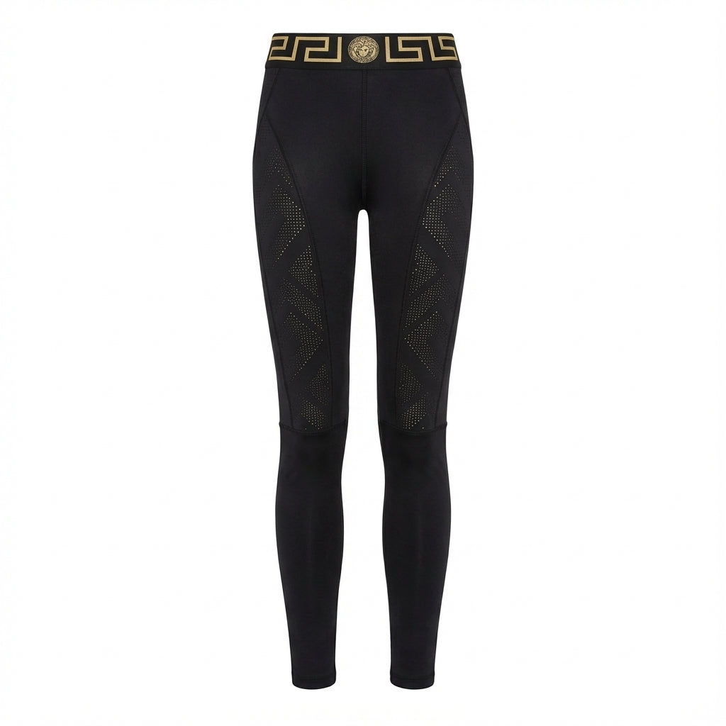Versace women's leggings featuring sleek design available at Lestyle Boutique Melbourne