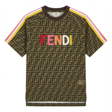 Fendi T-shirt featuring Fendi logo available at Lestyle Boutique Melbourne